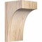 Ekena Millwork Huntington Smooth Corbel, Douglas Fir, 5 1/2"W x 6"D x 10"H COR06X06X10HUN00SDF - alternate 1